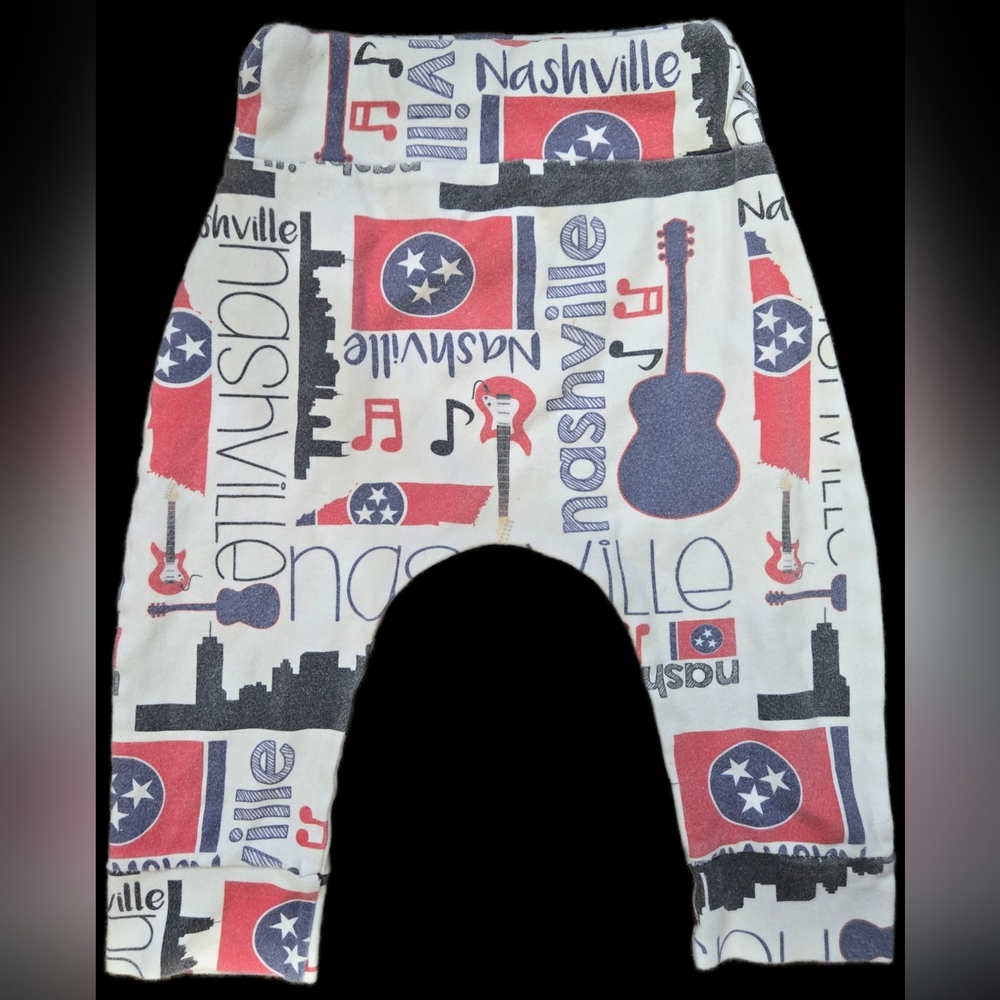 18-24 Month Nashville Themed Pants
